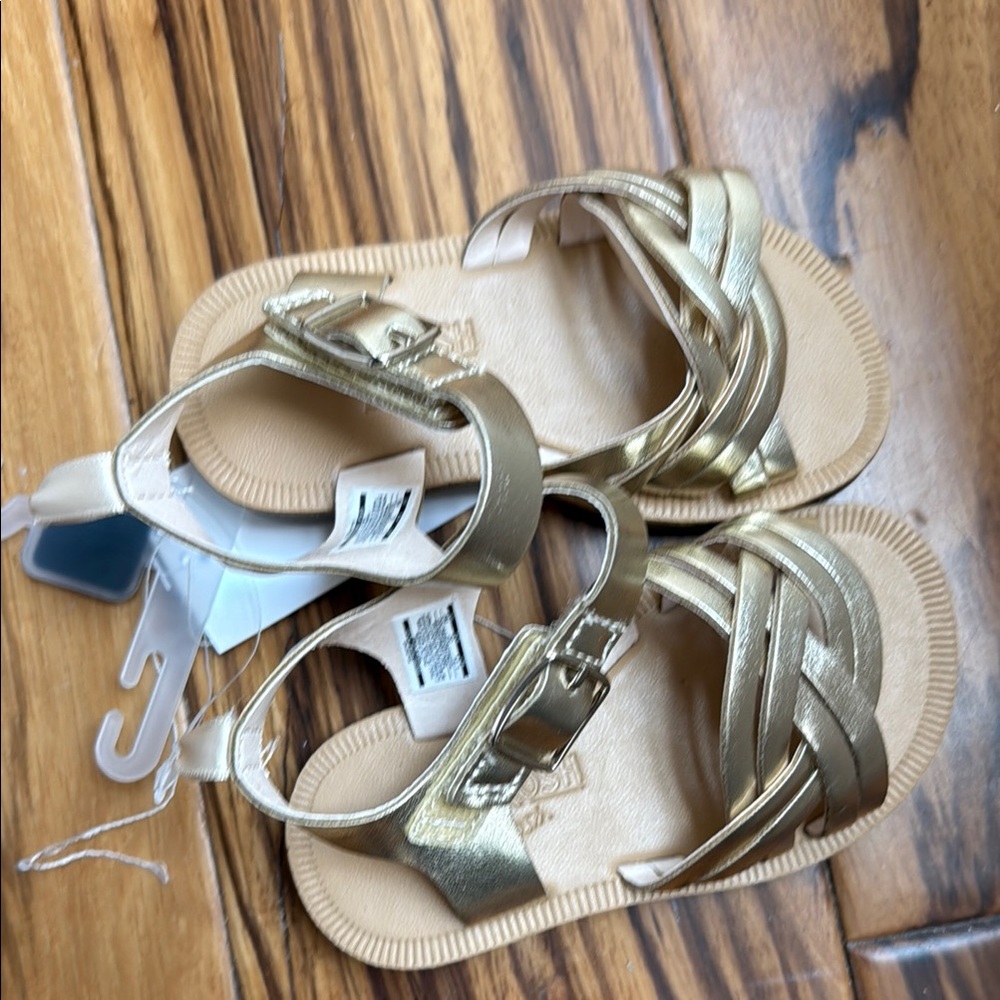 Gold Baby Sandals